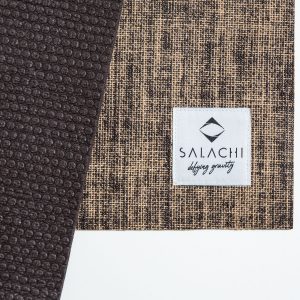 Salachi Hemp Yoga mat (Dark Brown)