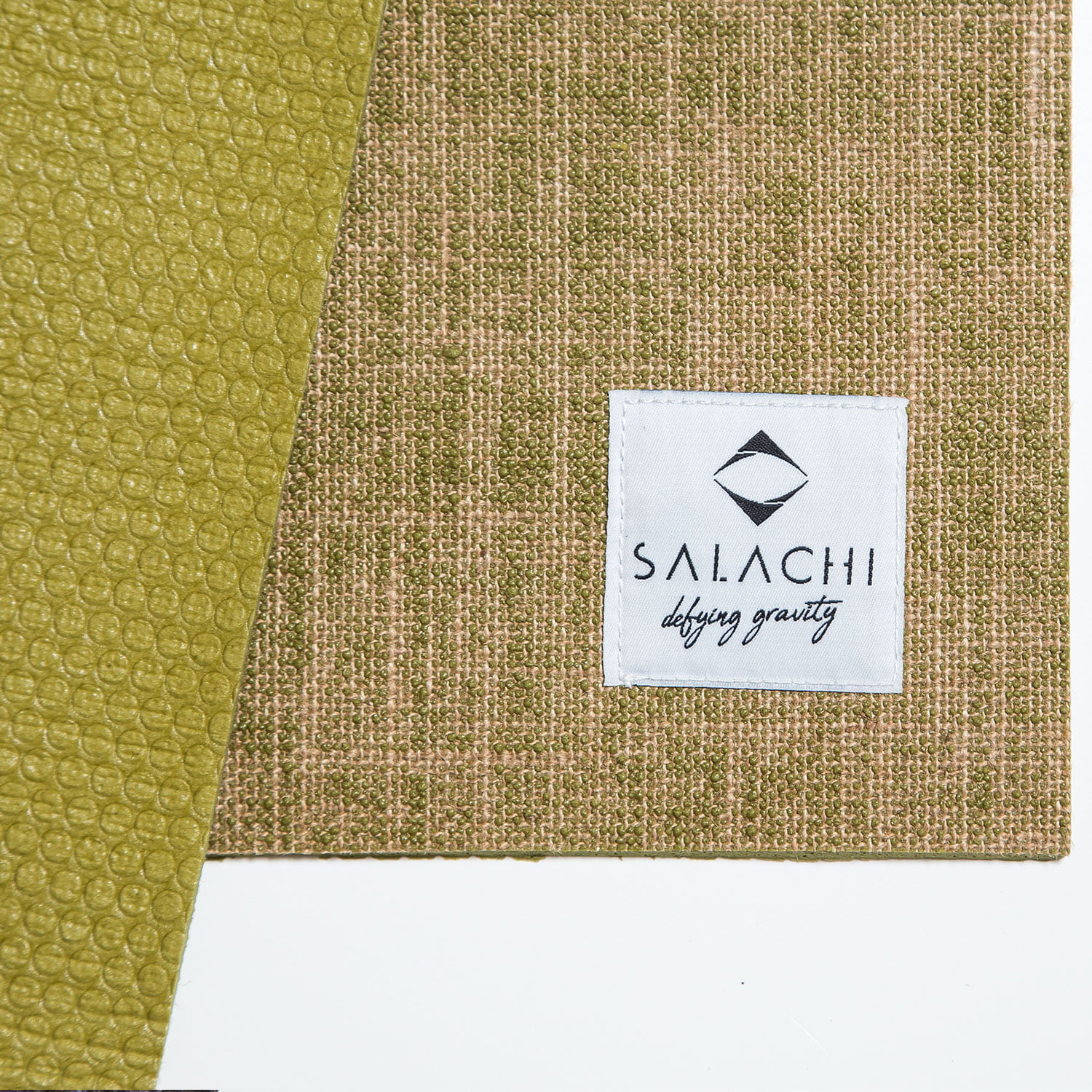 Salachi Hemp Yoga mat (Moss Green)