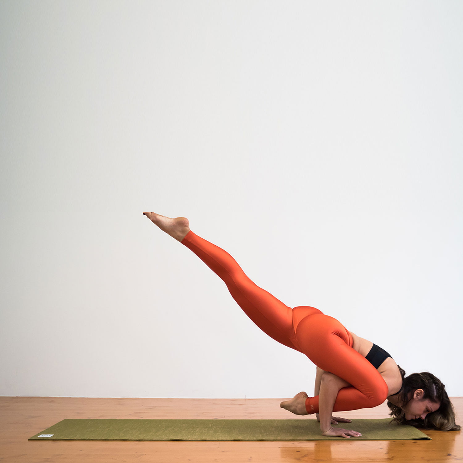 Στρωματάκι Yoga από Κάνναβη (Moss Green) - Image 5