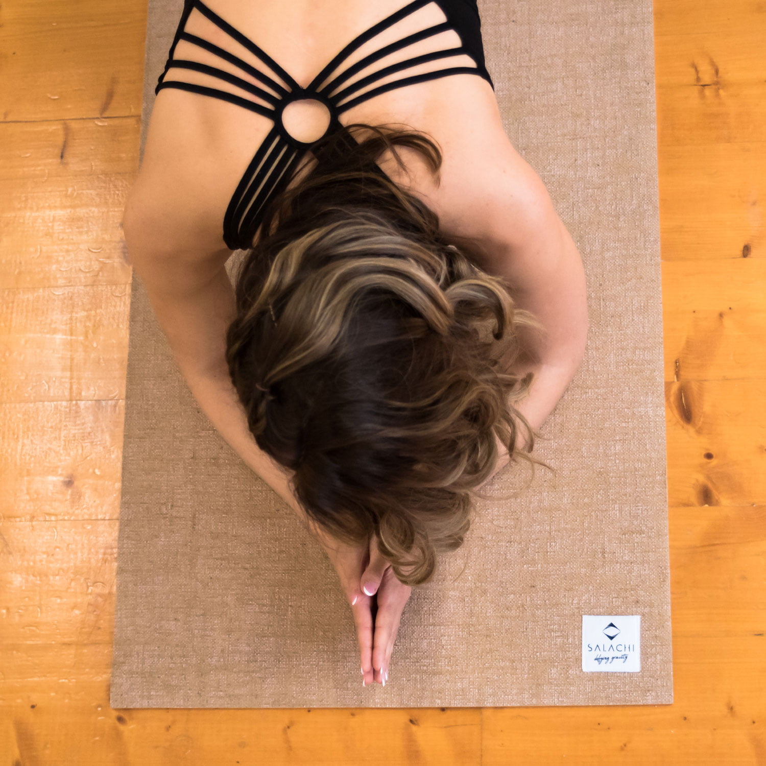 Salachi Hemp Yoga mat (Nude Beige)