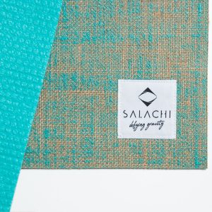 Salachi Hemp Yoga mat (Turquoise)