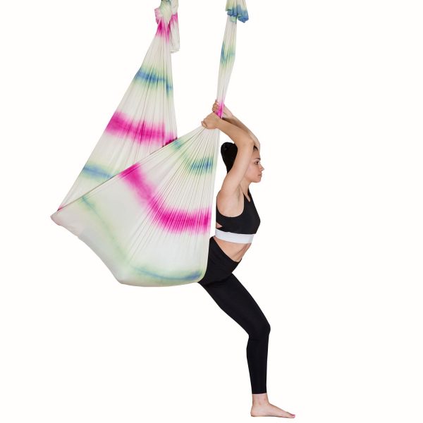Fabric Salachi Tie Dye Aerial Yoga (Geometrical-5M) - Image 6